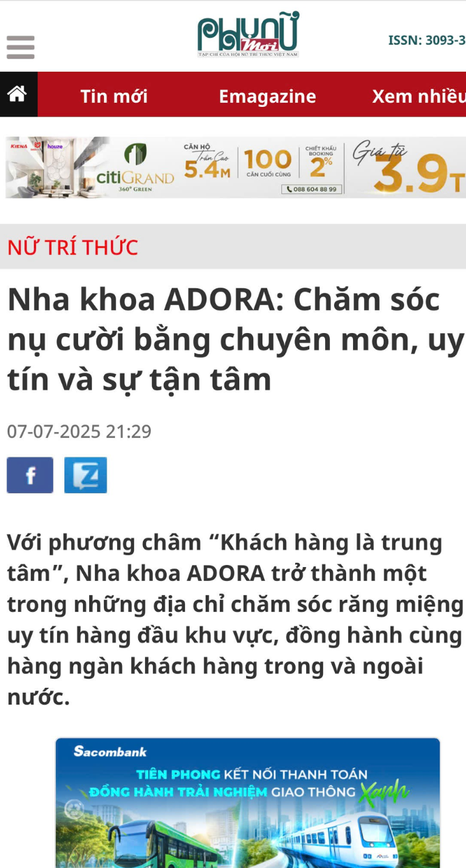 Nha Khoa ADORA Biên Hòa - Đồng Nai