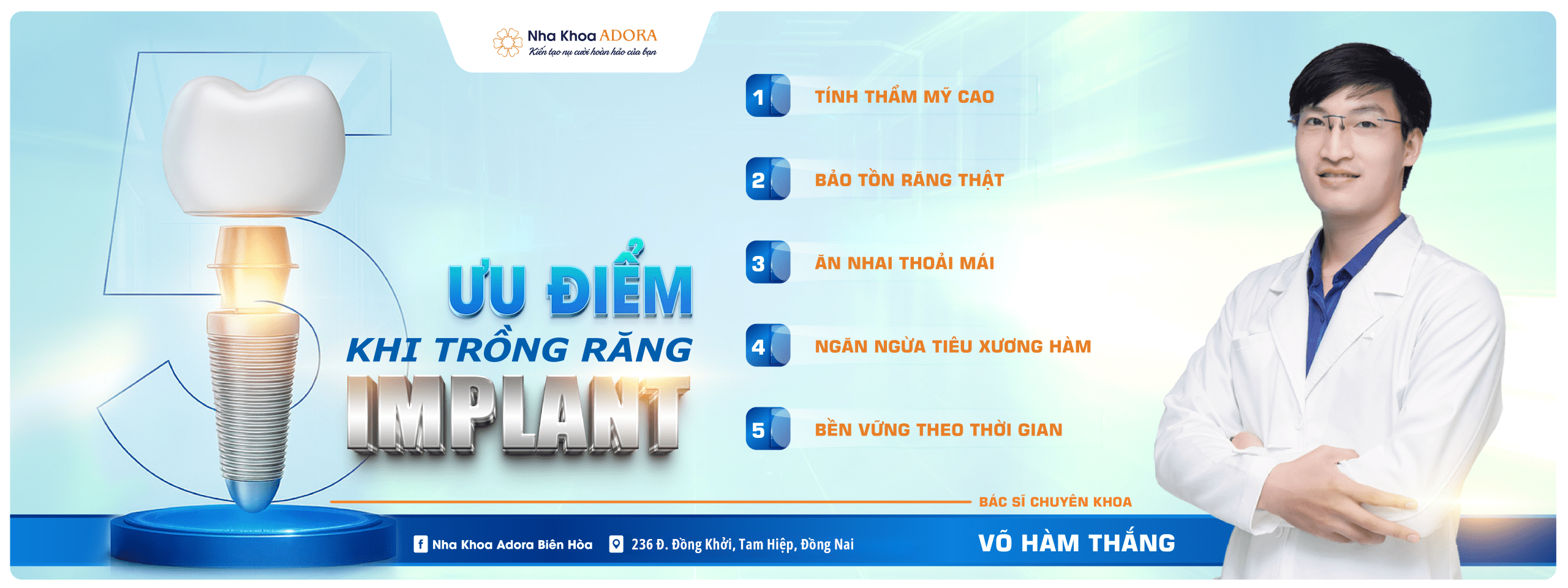 Nha Khoa ADORA Biên Hòa - Đồng Nai